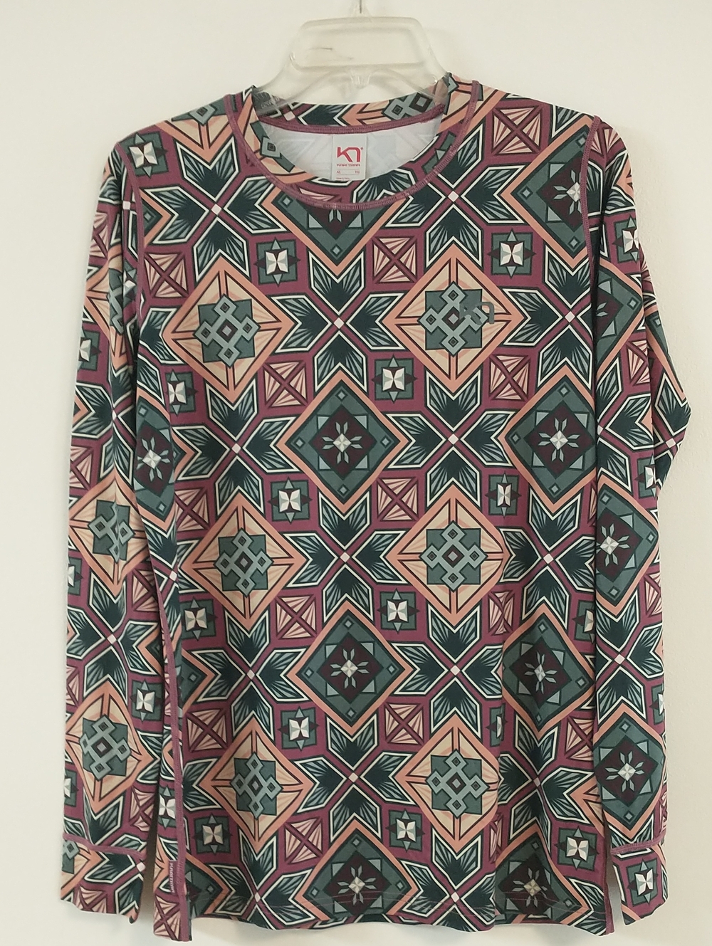 Kari Traa Base Layer Long Sleeve Size XLarge